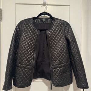 Paul’s Ka Black Quilted Lambskin Jacket